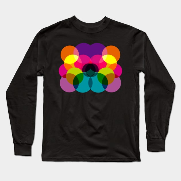 Colored Circles Long Sleeve T-Shirt by sinais